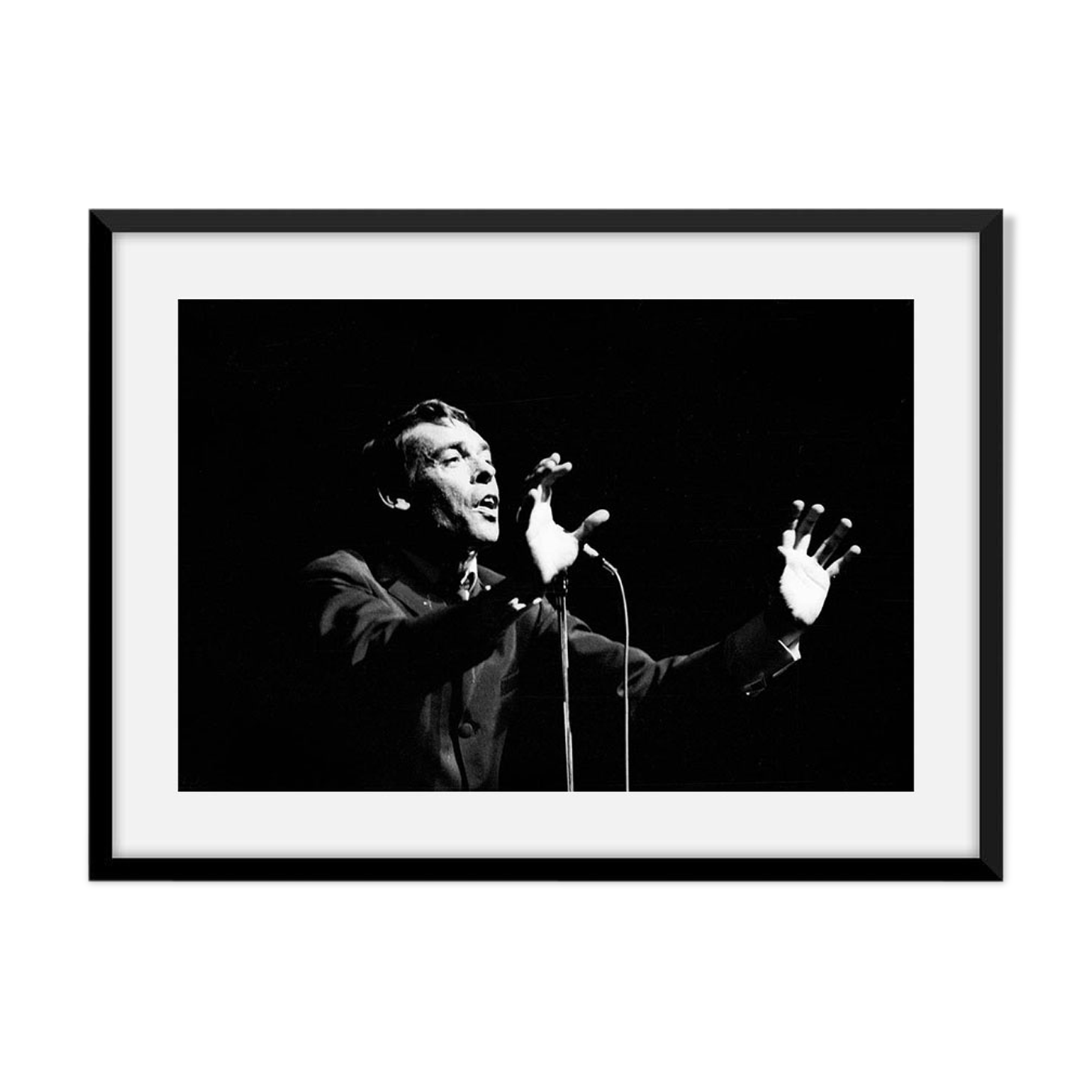 Jacques Brel at the Olympia on October 7, 1966