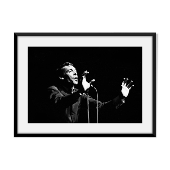 Jacques Brel at the Olympia on October 7, 1966