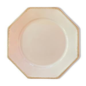 6 assiettes octogonales