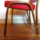 4 chairs "bow wood" by Hugues Steiner 50