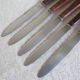 10 1940s bakelite knives