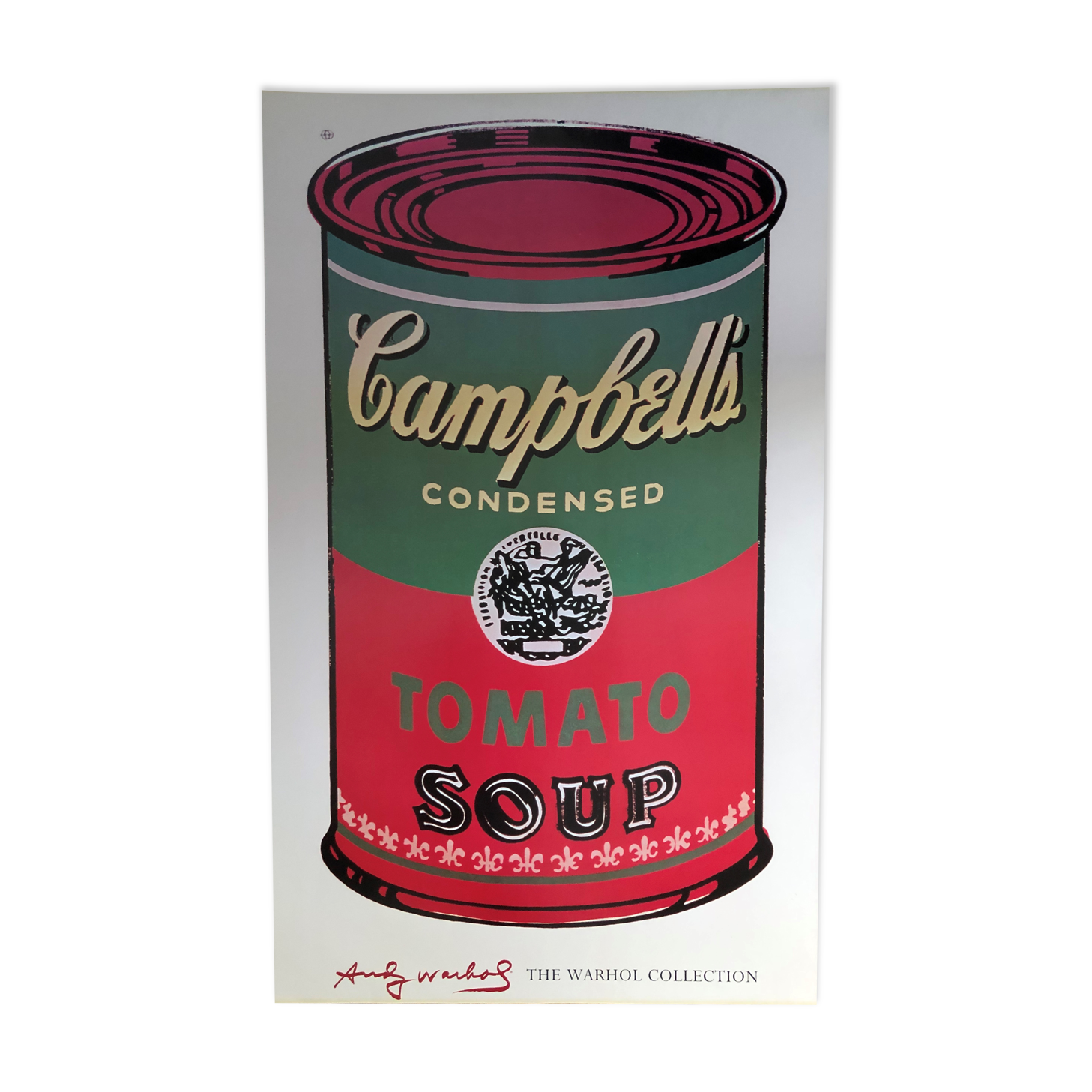 Poster Andy Warhol Campbells Tomato soup 100 x 60 cm
