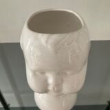 Vintage Cherubin porcelain vase