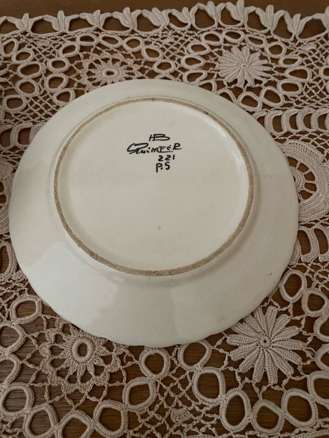 HB Henriot Butter Dish