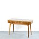 Midcentury Walnut Console Table / Desk By Morris Of Glasgow. Vintage
