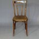 Bistro chair by fischel n°103 circa 1915 wooden seat