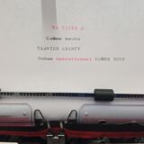Machine à écrire Adler Tippa S Clavier QWERTY