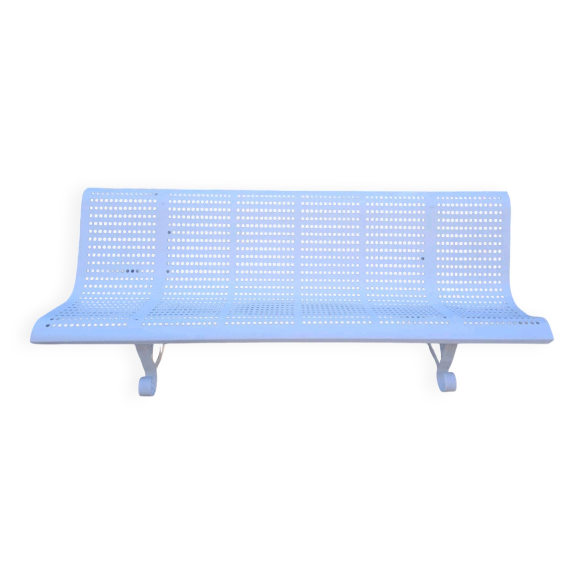 Garden bench in iron