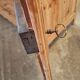 Antique fir wardrobe