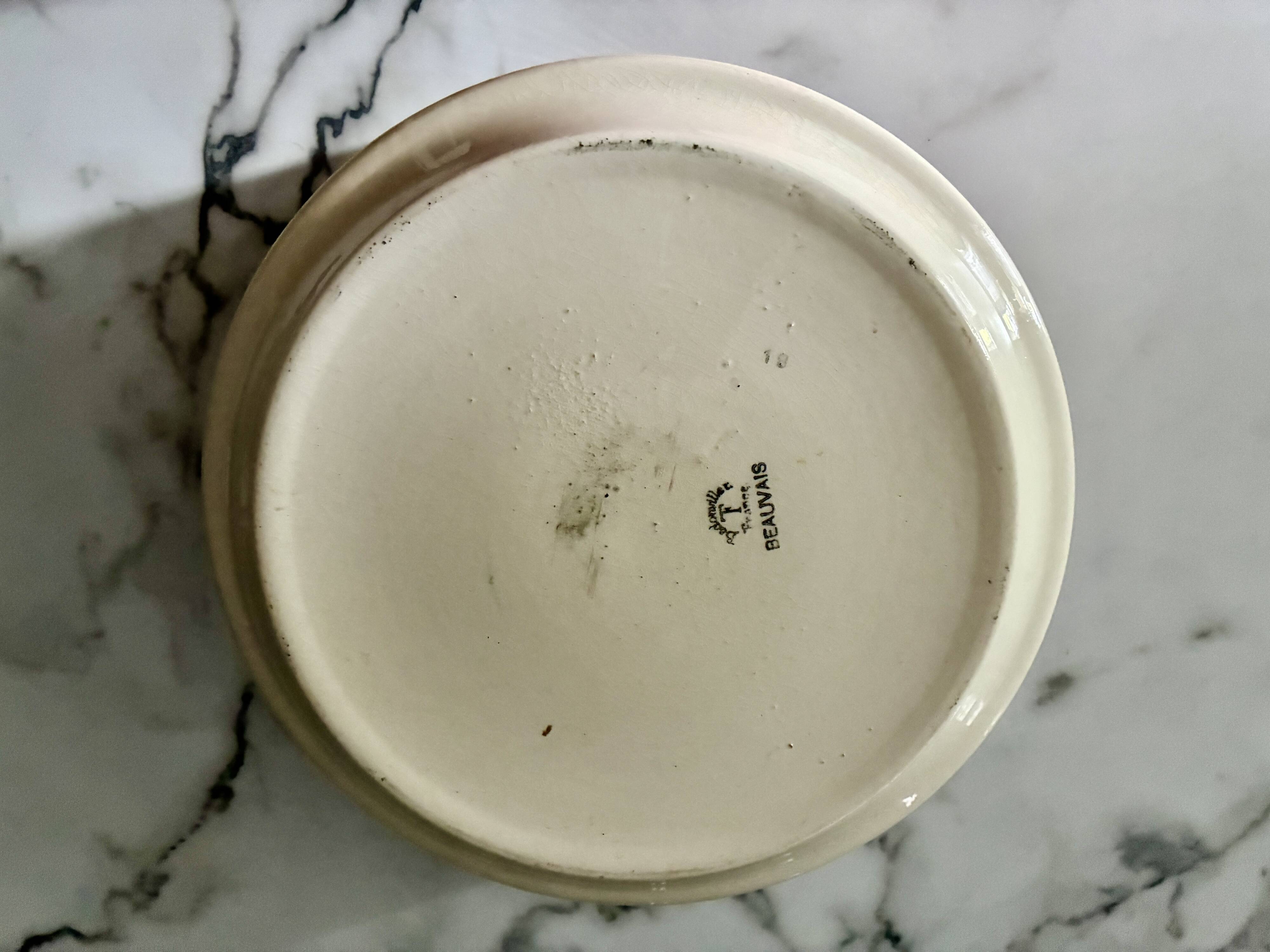 Badonviller ceramic dish