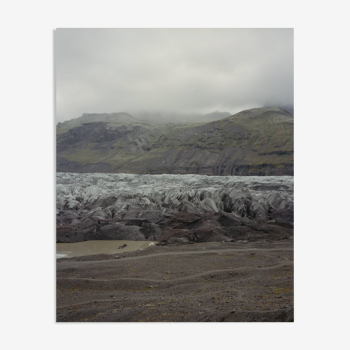 Glacier Svínafellsjökull, Islande