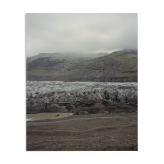 Glacier Svínafellsjökull, Islande