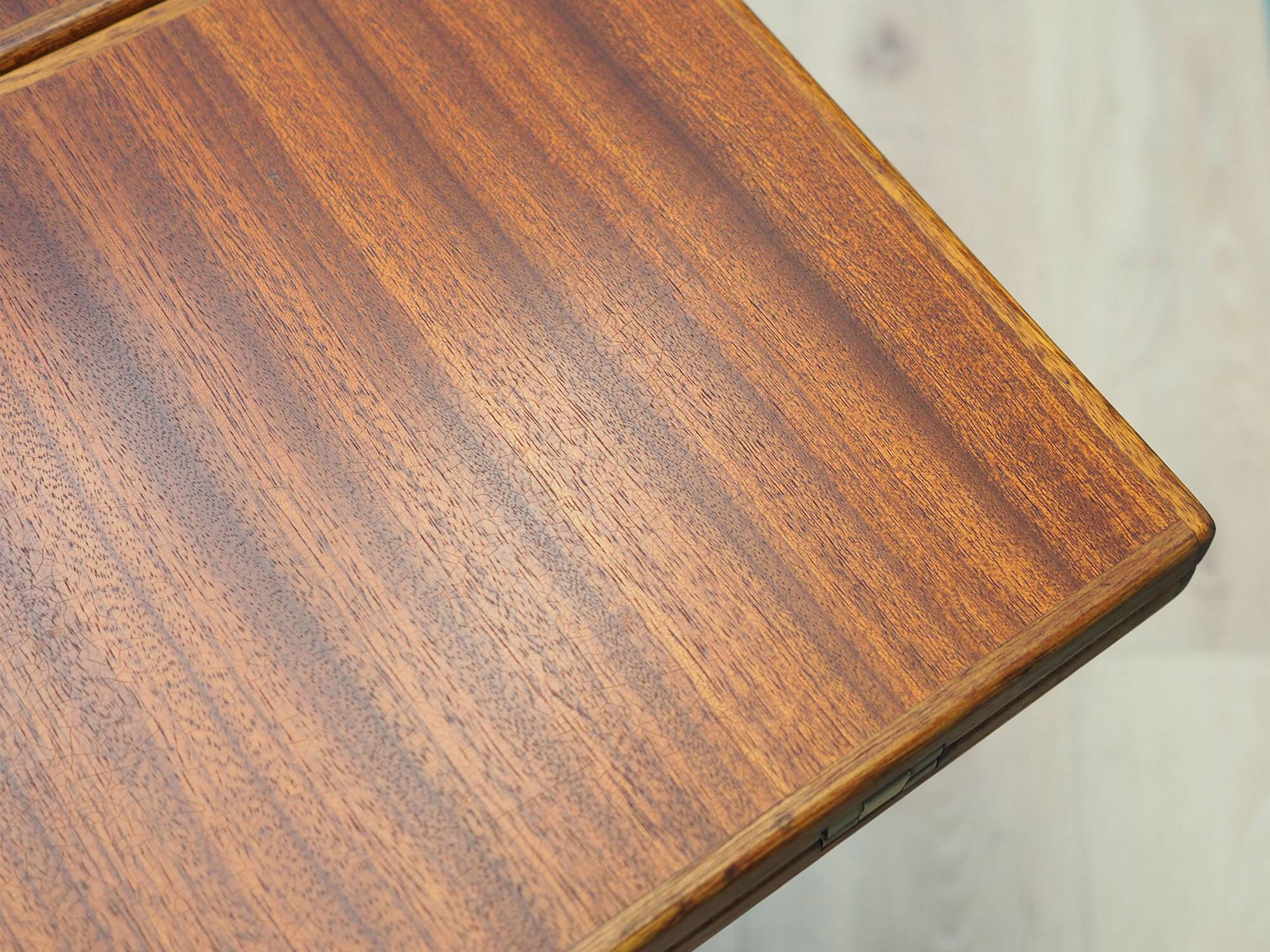 Mahogany coffee table, Danish design, 1970s, production: Denmark