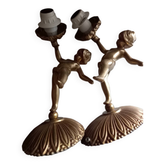 Angel wall lamp