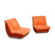 Paire de fauteuils des années 70