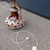 70s ceramic floor lamp