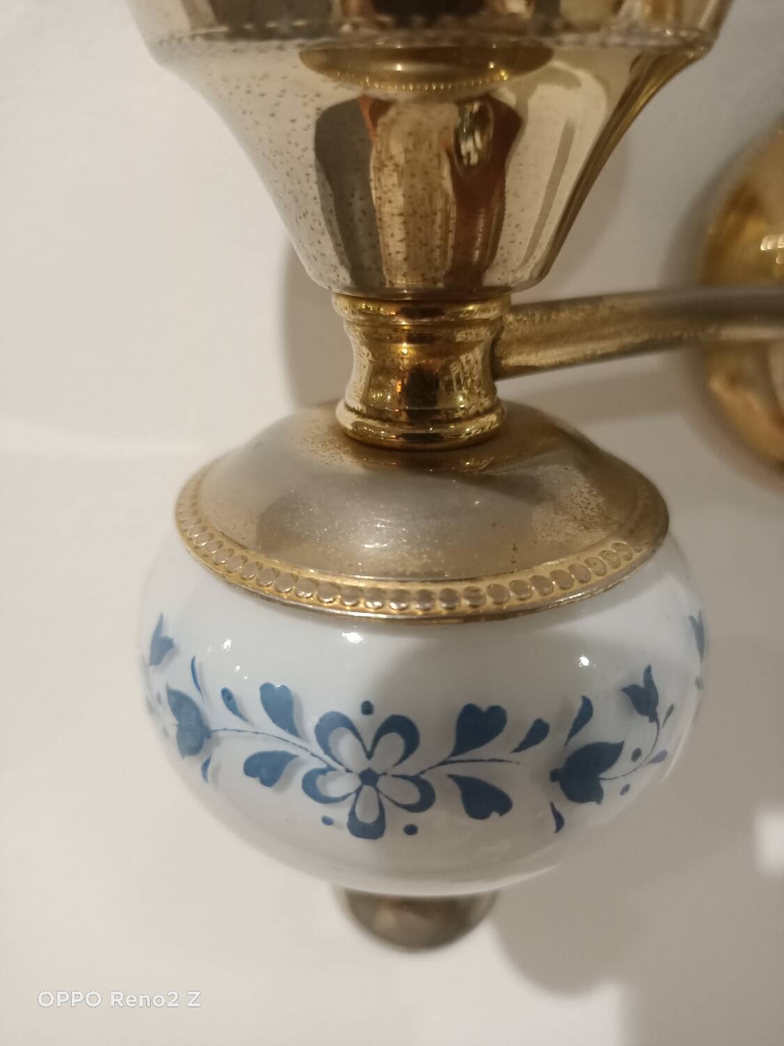 Vintage double wall light