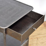 Set iron nightstand, 1920's