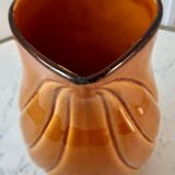 Ceramic pitcher signed Poët Laval Turban 70s