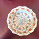 Benjarong footed bowl – fine hand-painted porcelain – Early 20th century