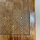 Hand-carved Congolese coffee table, 1989