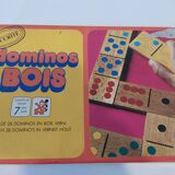 Ancien jeu de domino en bois