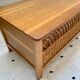 Rattan chest bench for children
