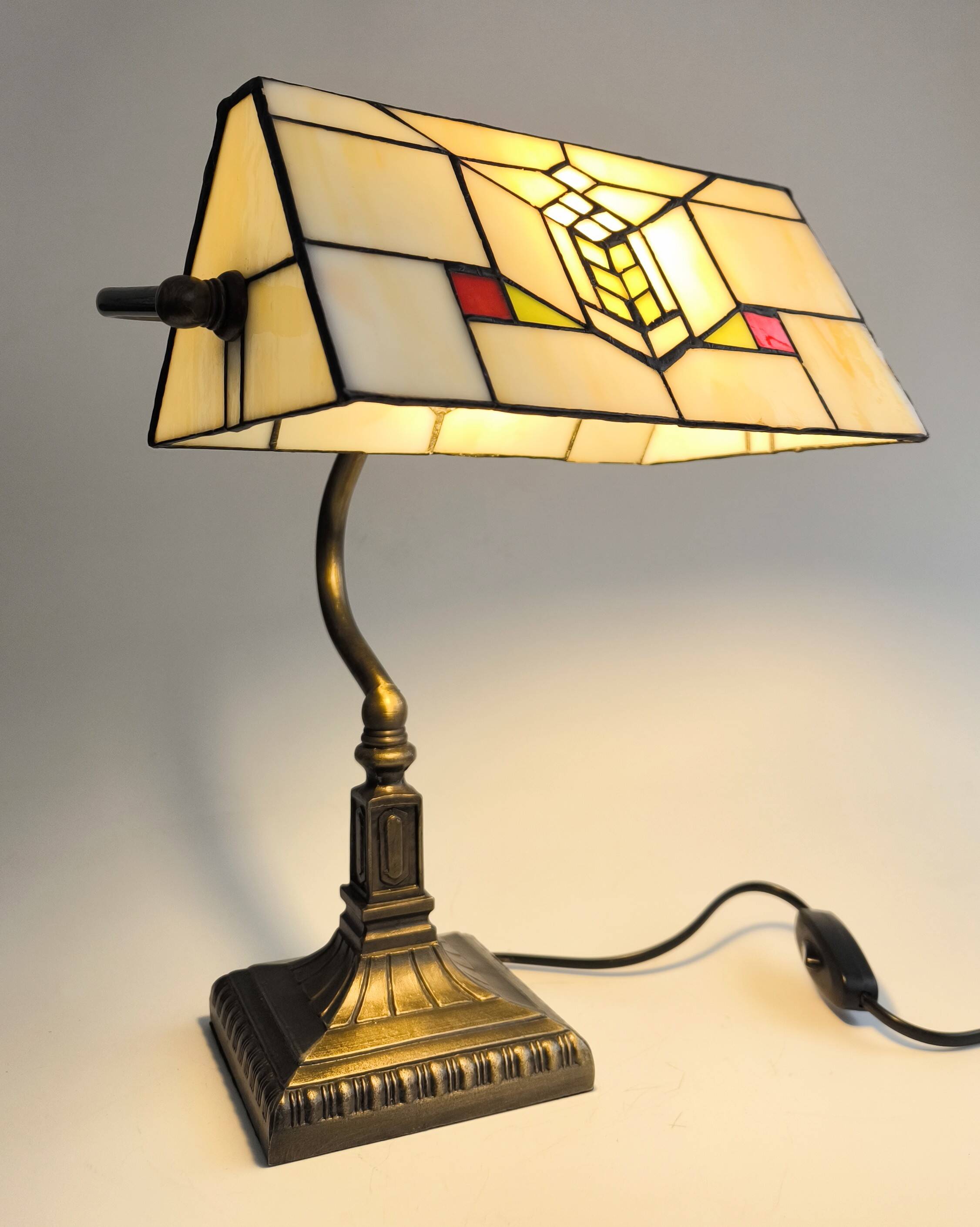Tiffany Mission Style Lamp