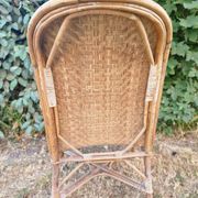 Art Deco Riviera rattan armchair