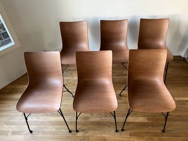 P/Wood Chairs Kartell Starck