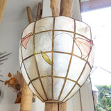 Mother-of-pearl wall lamp