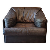 Niels Eilersen lounge chair in leather, 1960s