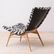 Lounge Chair by Miroslav Navratil, 1959, Reupholstered in Kvadrat Fabric