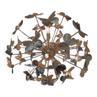 Italian brass chandelier