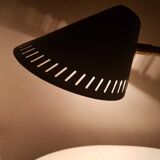 70s swan collar metal desk lamp