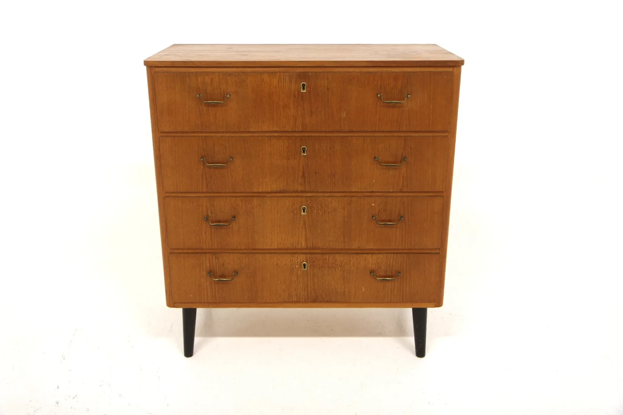 Scandinavian birch commode, Swedish modern, Sweden, 1950