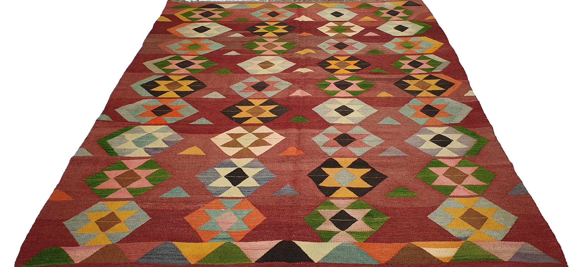 Turkish kilim rug, 240x152 cm, MYK-846