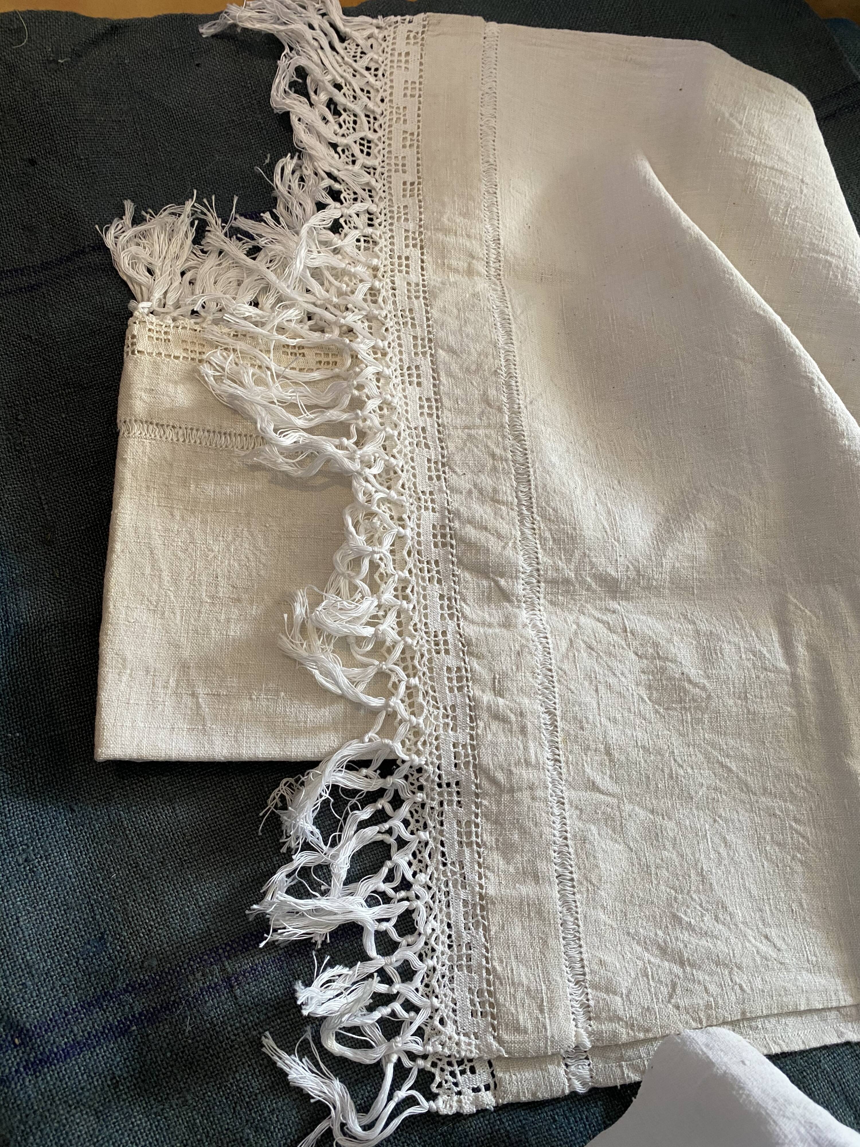 Lot of hemp towels