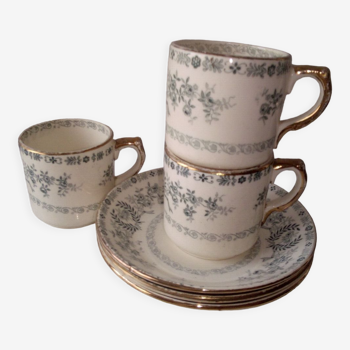 Antique cups with their sub-cups