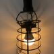 Lampe baladeuse de garage en bois des années 50