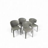 4 "Hola 367" chairs by Hannes Wettstein for Cassina