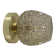 Vintage glass globe wall light