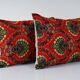 Set of 2 vintage Turkish cushion covers 41x56 cm