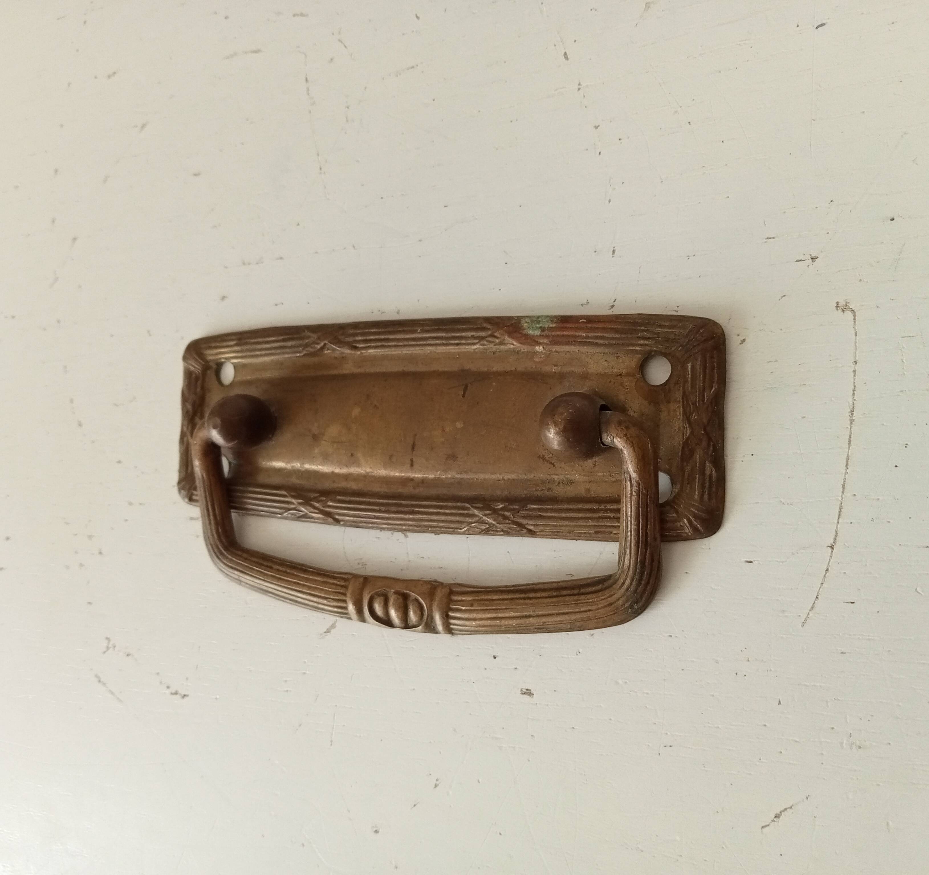Old art deco furniture handle