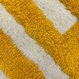 Unique natural wool Moroccan rug 3x2 m