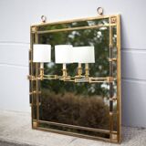 miroir avec applique articulé