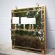 mirror with articulated wall light