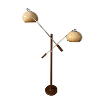 Lampadaire vintage Dijkstra mushroom swing arm space age