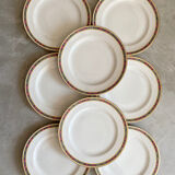 Assiettes à dessert porcelaine de Limoges