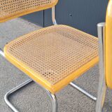 Pair of chairs cesca B32 by Marcel breuer